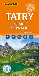 MAPA - TATRY POLSKIE I SŁOWACKIE 1:50 000