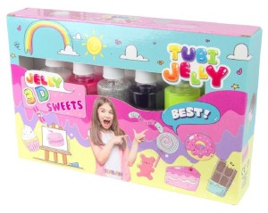 TUBI JELLY 6 KOLORÓW - SŁODYCZE TUBAN, TUBAN