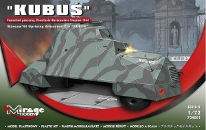KUBUŚ SAMOCHÓD PANCERNY POWSTANIE WARSZAWSKIE 1944