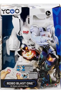 ROBOT STEROWANY ROBO BLAST ONE BIAŁY, SILVERLIT