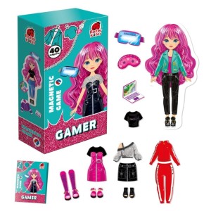 UKŁADANKA MAGNETYCZNA GRACZ, ROTER KAFER