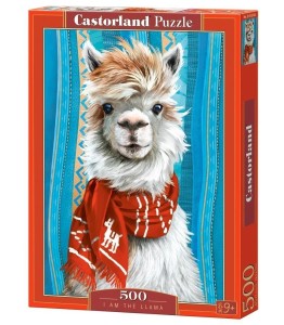 PUZZLE 500 I AM THE LAMA CASTOR, CASTORLAND