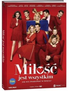 MIŁOŚĆ JEST WSZYSTKIM DVD + KSIĄŻKA