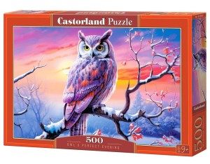 PUZZLE 500 OWL'S PERFECT EVENING CASTOR