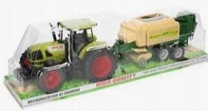 TRAKTOR Z PRASĄ, MACYSZYN TOYS