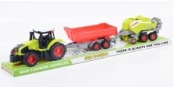Traktor + dwie maszyny, Macyszyn Toys