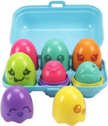 Jajeczka z dźwiękami niebieskie Toomies TOMY, TOMY