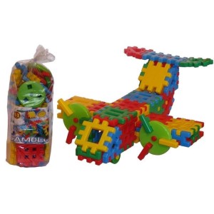 KLOCKI KONSTRUKCYJNE SAMOLOT, MACYSZYN TOYS