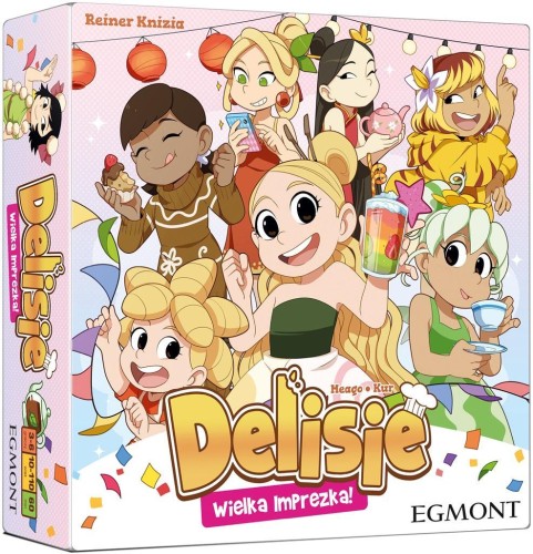Delisie. Wielka imprezka, Egmont