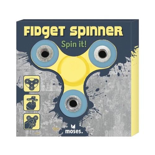 Finger Spinner żółty, Moses