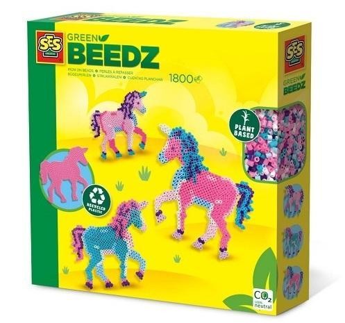 Koralikowa prasowanka Jednorożec, SES