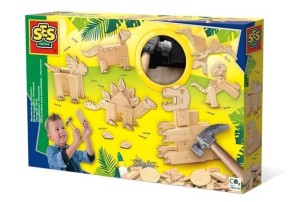 ZESTAW STOLARSKI DINOZAURY, SES