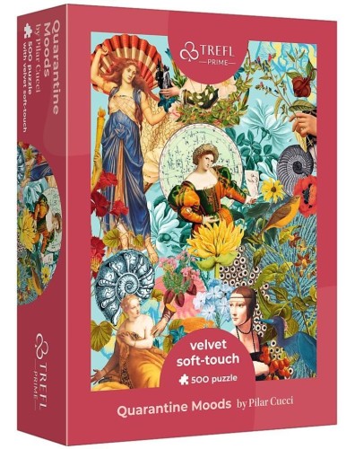 Puzzle 500 Quarantine Moods TREFL, Trefl