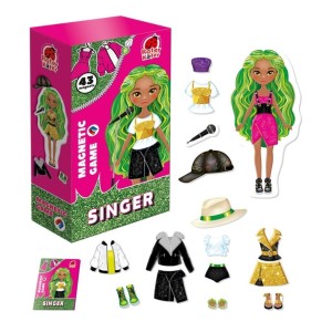 UKŁADANKA MAGNETYCZNA PIOSENKARKA, ROTER KAFER