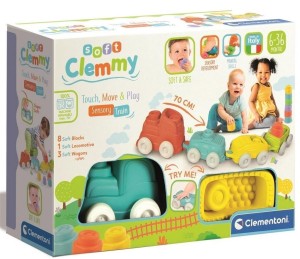 CLEMMY POCIĄG SENSORYCZNY, CLEMENTONI