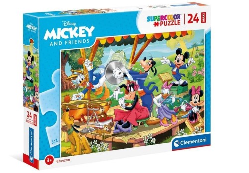 Puzzle 24 Maxi Super Kolor Mickey &amp; Friends
