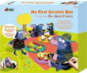 ZESTAW DO ZDRAPYWANIA - RODZINA KRETÓW, RUSSELL