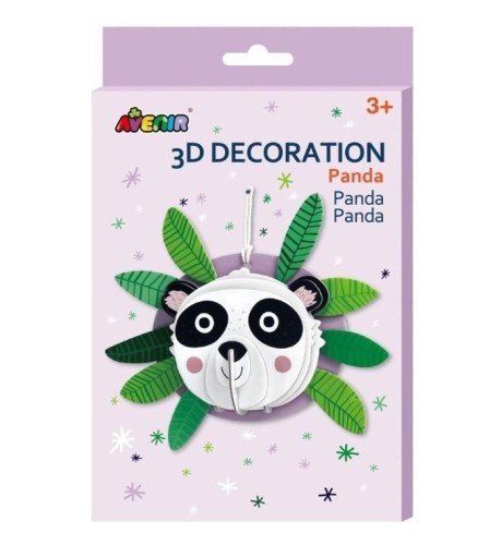 Dekoracje 3D - panda, Avenir