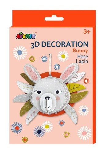 Dekoracje 3D - królik, Avenir