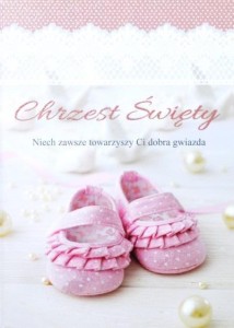 KARTKA OKOLICZNOŚCIOWA CHRZEST TS72