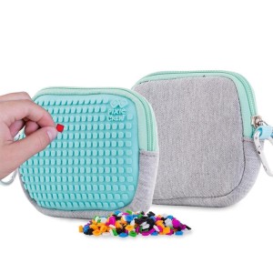 SASZETKA NA SUWAK Z TURKUSOWYM PANELEM