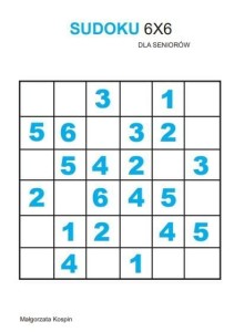 SUDOKU 6X6, CZAS SENIORA