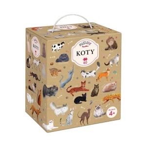 PUZZLOVE CZUCZU KOTY 60EL., BRIGHT JUNIOR MEDIA