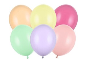 BALONY STRONG PASTELOWE 30CM 100SZT