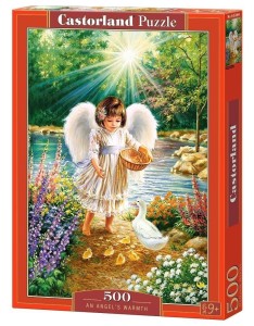 PUZZLE 500 AN ANGEL'S WARMTH CASTOR, CASTORLAND