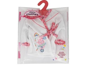 UBRANKO DLA LALKI BOBAS 45CM, ADAR