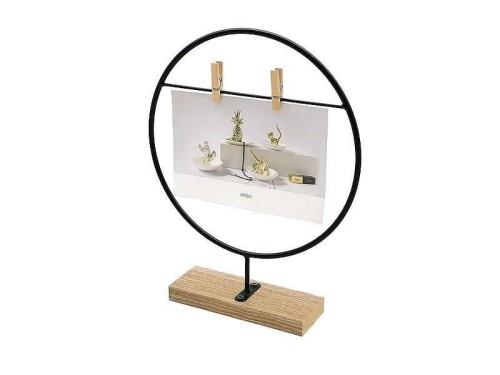 Ramka na zdjęcia z klamerkami, na stojaku, ADAR