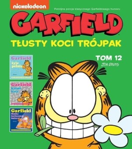 GARFIELD T.12 TŁUSTY KOCI TRÓJPAK, JIM DAVIS