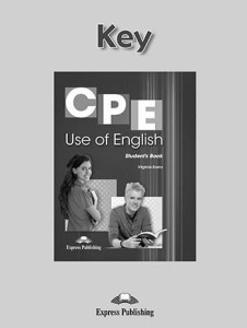 CPE USE OF ENGLISH. ANSWER KEY