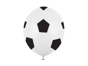 BALONY PIŁKA PURE WHITE 30CM 6SZT