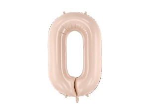 BALON FOLIOWY 0 2CM C. BEŻ