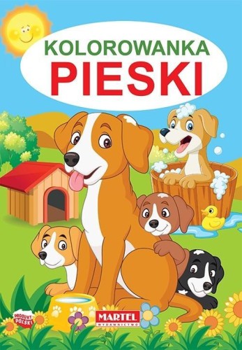 Kolorowanka Pieski, praca zbiorowa