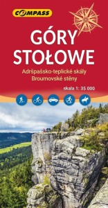 MAPA - GÓRY STOŁOWE 1:35 000, PRAA ZBIOROWA