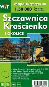 MAPA TUR. - SZCZAWNICA, KROŚCIENKO... 1:50 000