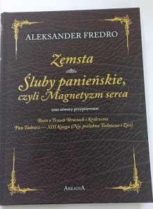 ZEMSTA, ŚLUBY PANIEŃSKIE, ALEKSANDER FREDRO
