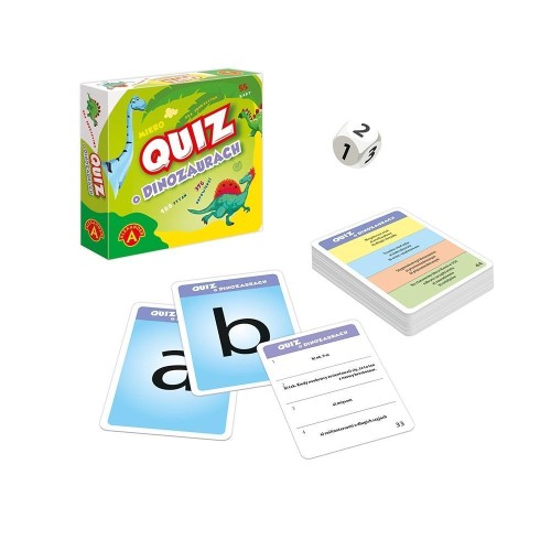 Quiz o Dinozaurach Silver ALEX, Silver