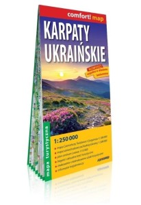 COMFORT! MAP KARPATY UKRAIŃSKIE 1:250 000 MAPA