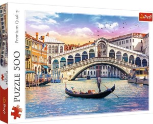PUZZLE 500 MOST RIALTO, WENECJA TREFL, TREFL
