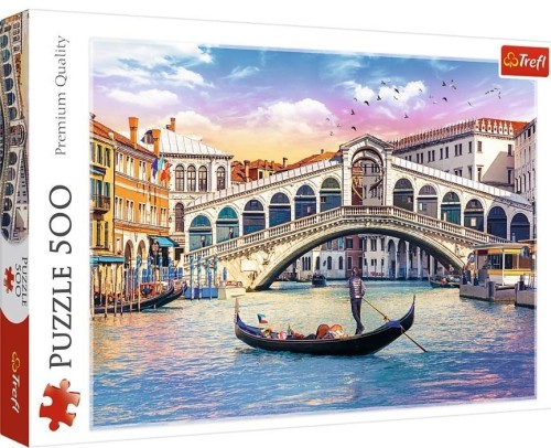 Puzzle 500 Most Rialto, Wenecja TREFL, Trefl