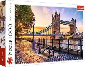PUZZLE 1000 TOWER BRIDGE, LONDYN TREFL, INTERDRUK