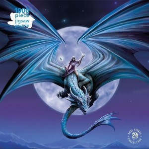 PUZZLE 1000 MOONSTONE ANNE STOKES SMOK I KSIĘŻYC