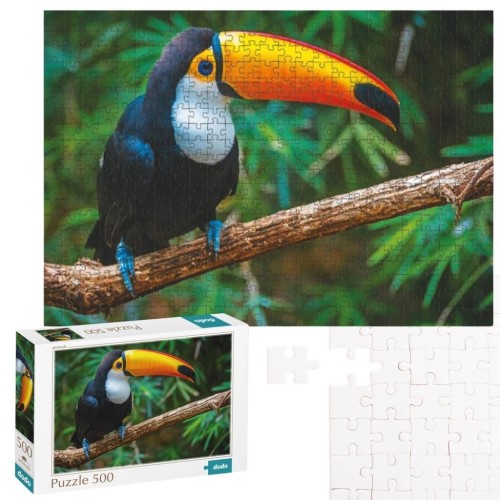 Puzzle 500 Toucan Bird Brazil, Dodo