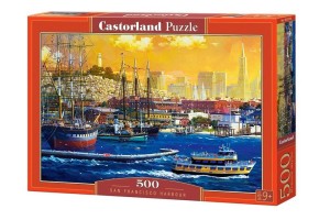 PUZZLE 500 PORT W SAN FRANCISCO CASTOR, CASTORLAND