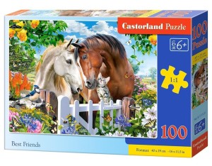 PUZZLE 100 BEST FRIENDS CASTOR, CASTORLAND