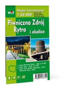 MAPA TURYSTYCZNA - PIWNICZNA ZDRÓJ, RYTRO... WIT