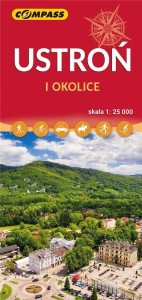 MAPA TUR. - USTROŃ I OKOLICE, BRENNA I OKOLICE
